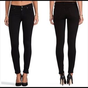 PAIGE Verdugo Ultra Skinny Black Jeans 30